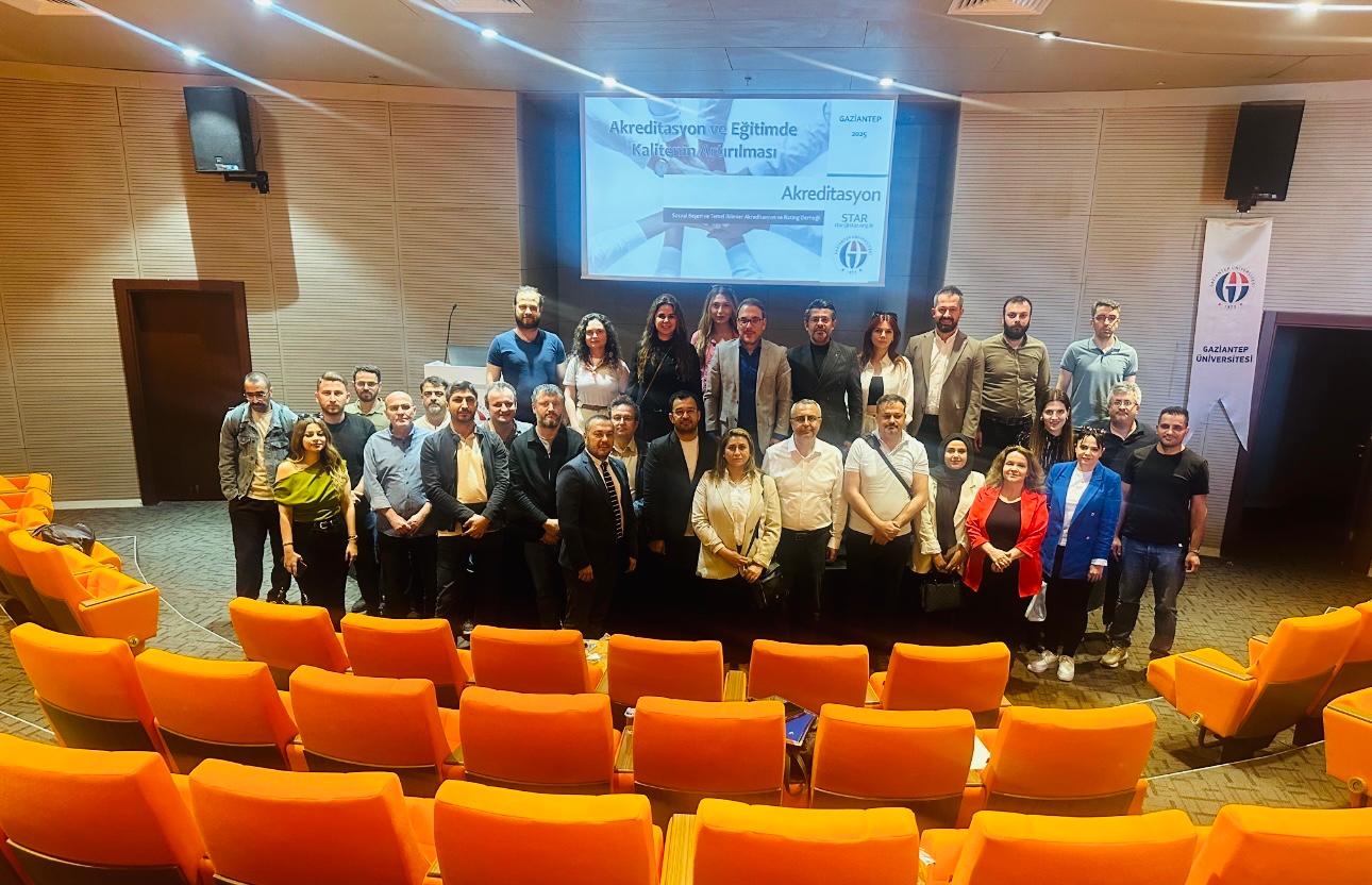 GAZİANTEP'TE DÜZENLENEN AKREDİTASYON ÇALIŞTAYINA FAKÜLTEMİZDEN GENİŞ KATILIM