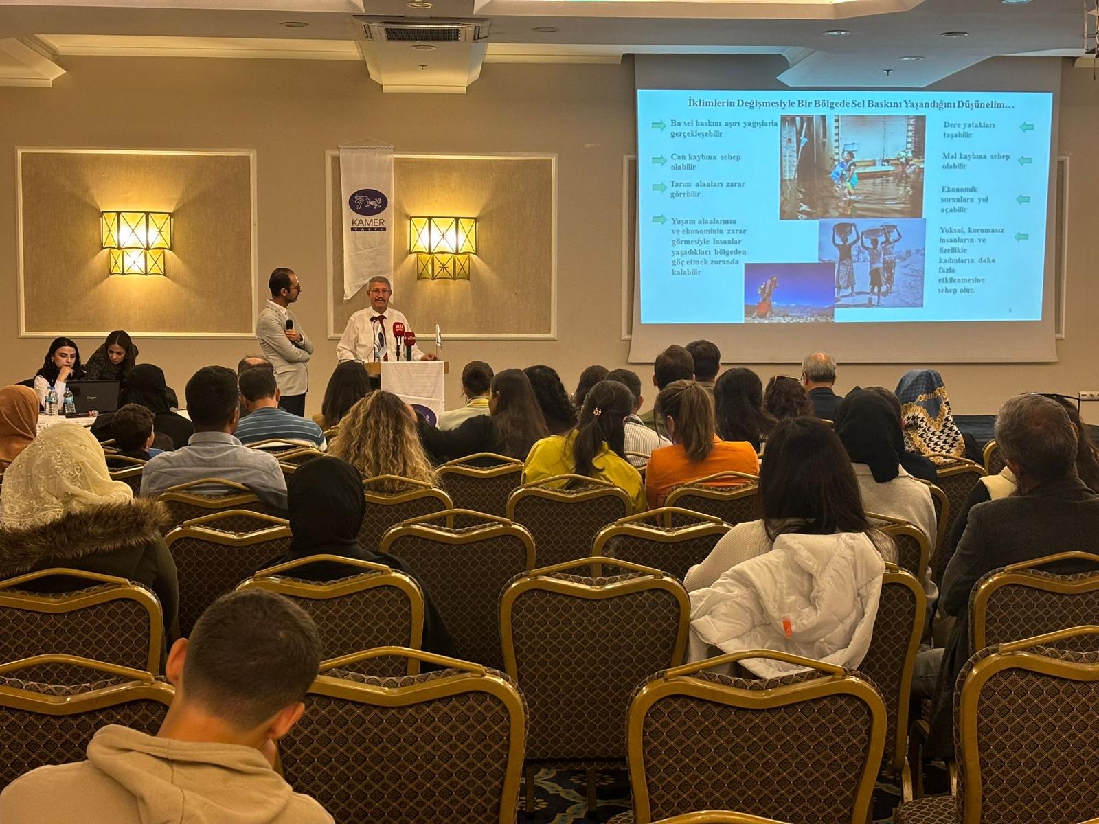 DOÇ. DR. AHMET KAYAN, KAMER VAKFI’NIN “İKLİM DEĞİŞİMİ VE TOPLUMSAL CİNSİYET” ETKİNLİĞİNDE KONUŞMA YAPTI