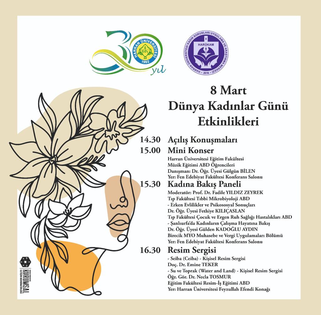 8 Mart 2022 - Dünya Kadınlar Günü Etkinlikleri