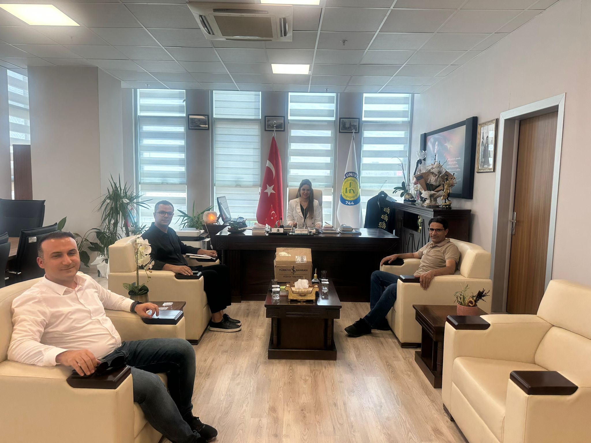 TÜRKİYE İŞ BANKASI A.Ş. 'DEN FAKÜLTEMİZE ZİYARET
