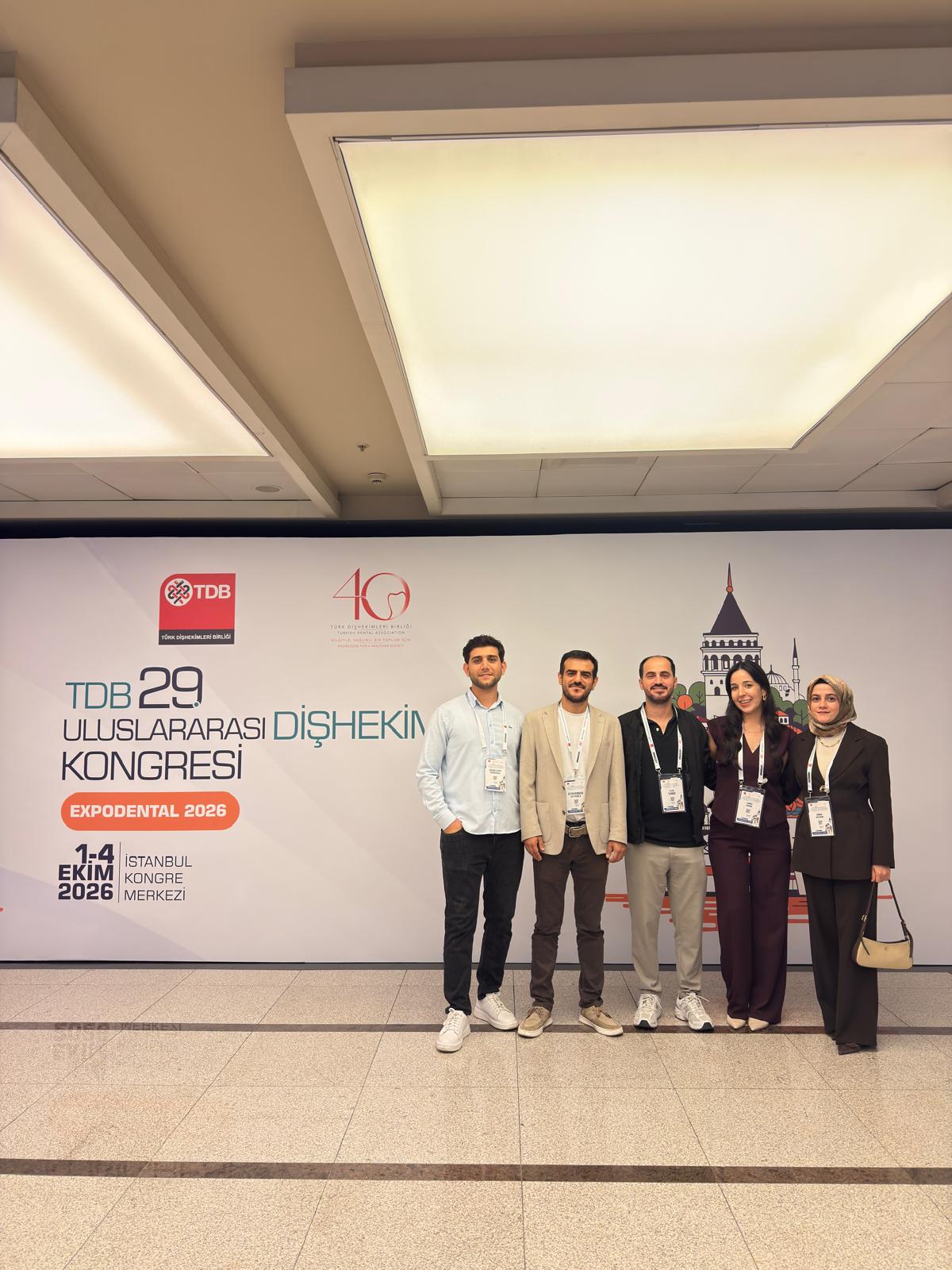 Fakültemiz Ağız, Diş ve Çene Cerrahisi Anabilim Dalı’ndan Uluslararası Kongrede Başarılı Sunumlar