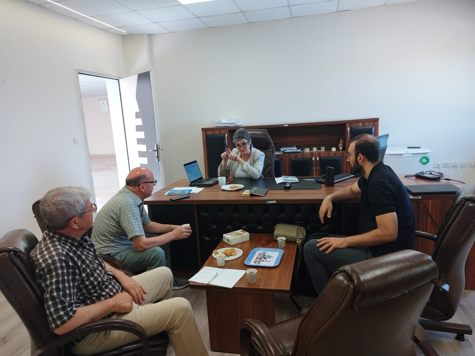 Erasmus Koordinatörlüğünde Değerlendirme Toplantısı Yapıldı