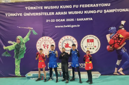 Harran Üniversitesinden Wushu’da Büyük Başarı