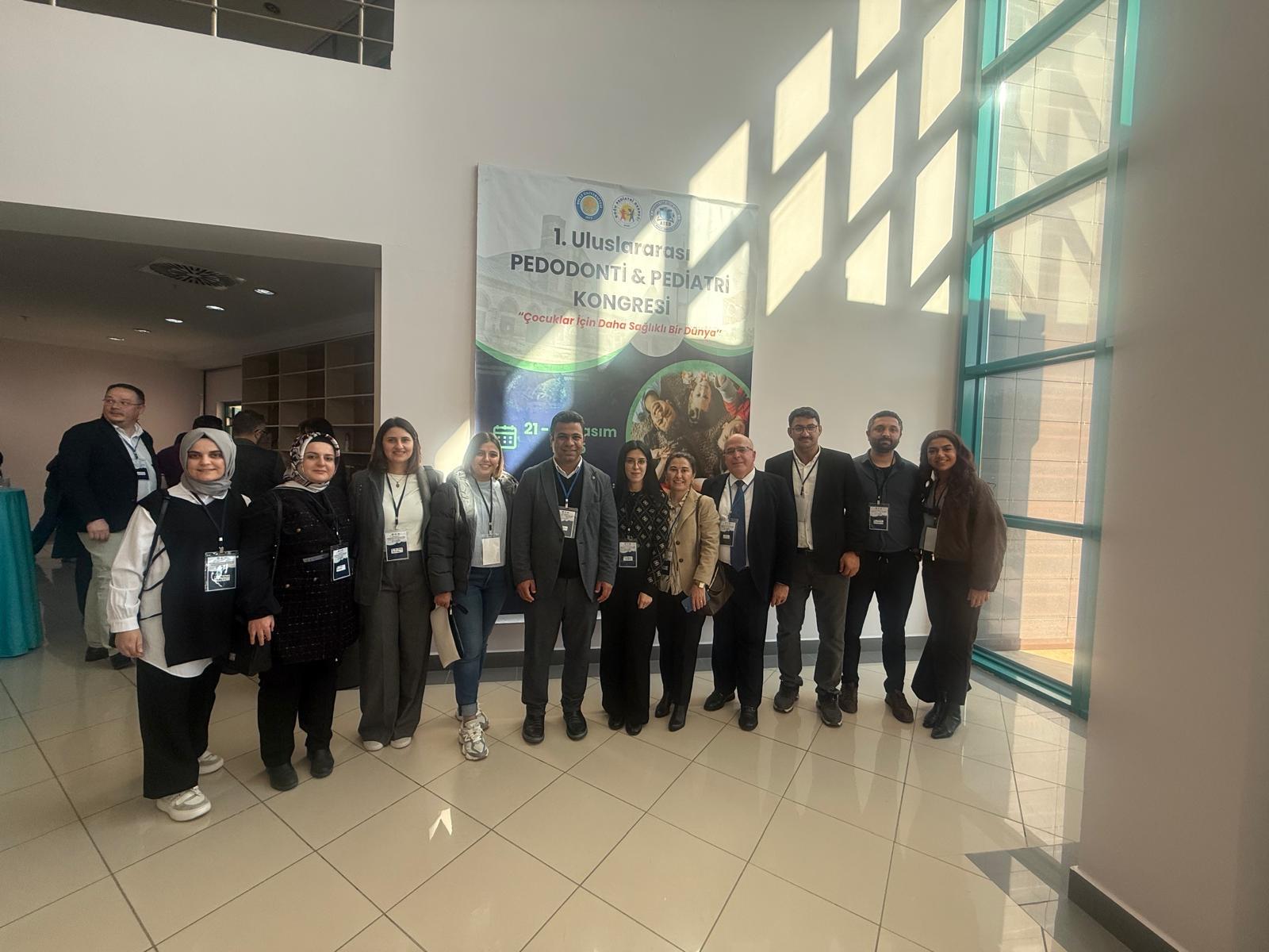 Pedodonti Anabilim Dalımız Diyarbakır’daki Uluslararası Kongre’de Yerini Aldı