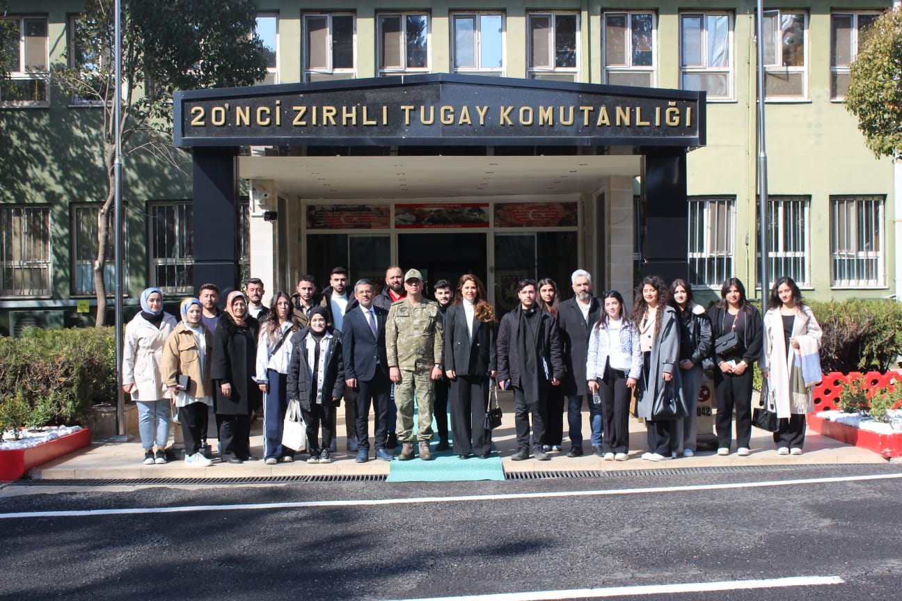 FAKÜLTEMİZ 20. ZIRHLI TUGAY KOMUTANLIĞINI ZİYARETTE BULUNDU