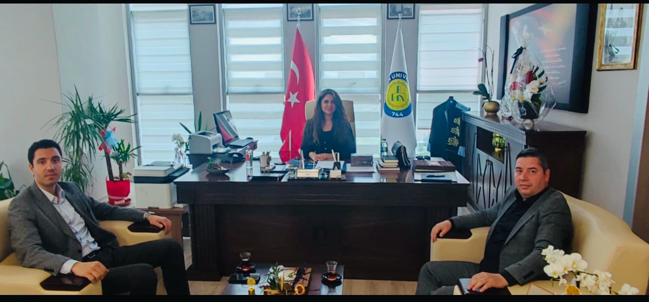 KARAKEÇİLİ KAYMAKAMI İBRAHİM ERGİN'DEN DEKANLIĞIMIZA ZİYARET