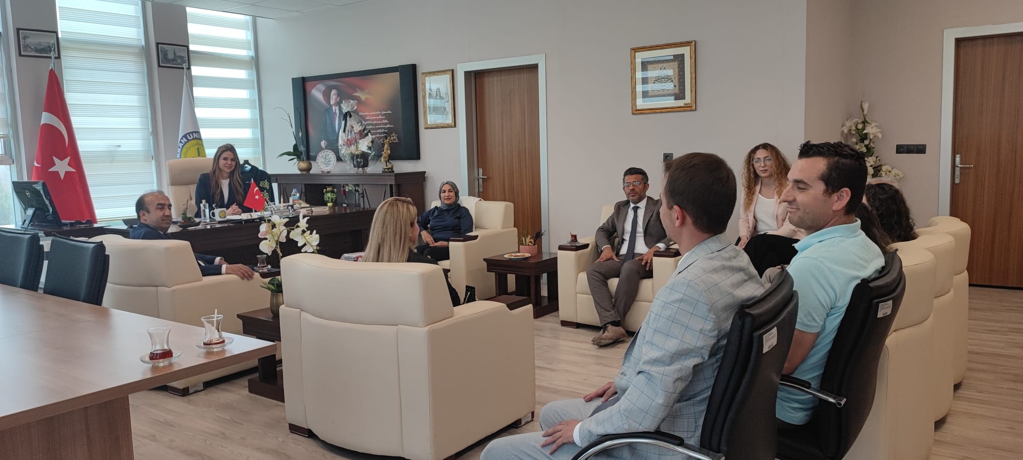 ŞANLIURFA DEFTERDARLIĞINDAN DEKANLIĞIMIZA ZİYARET