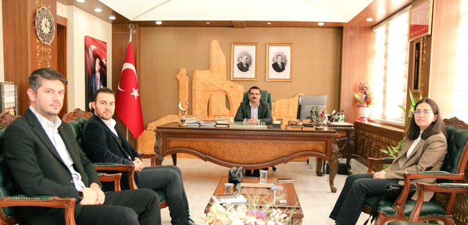 ŞANLIURFA VALİ YARDIMCISI VE HARRAN KAYMAKAMI HARUN REŞİT HAN'I ZİYARET