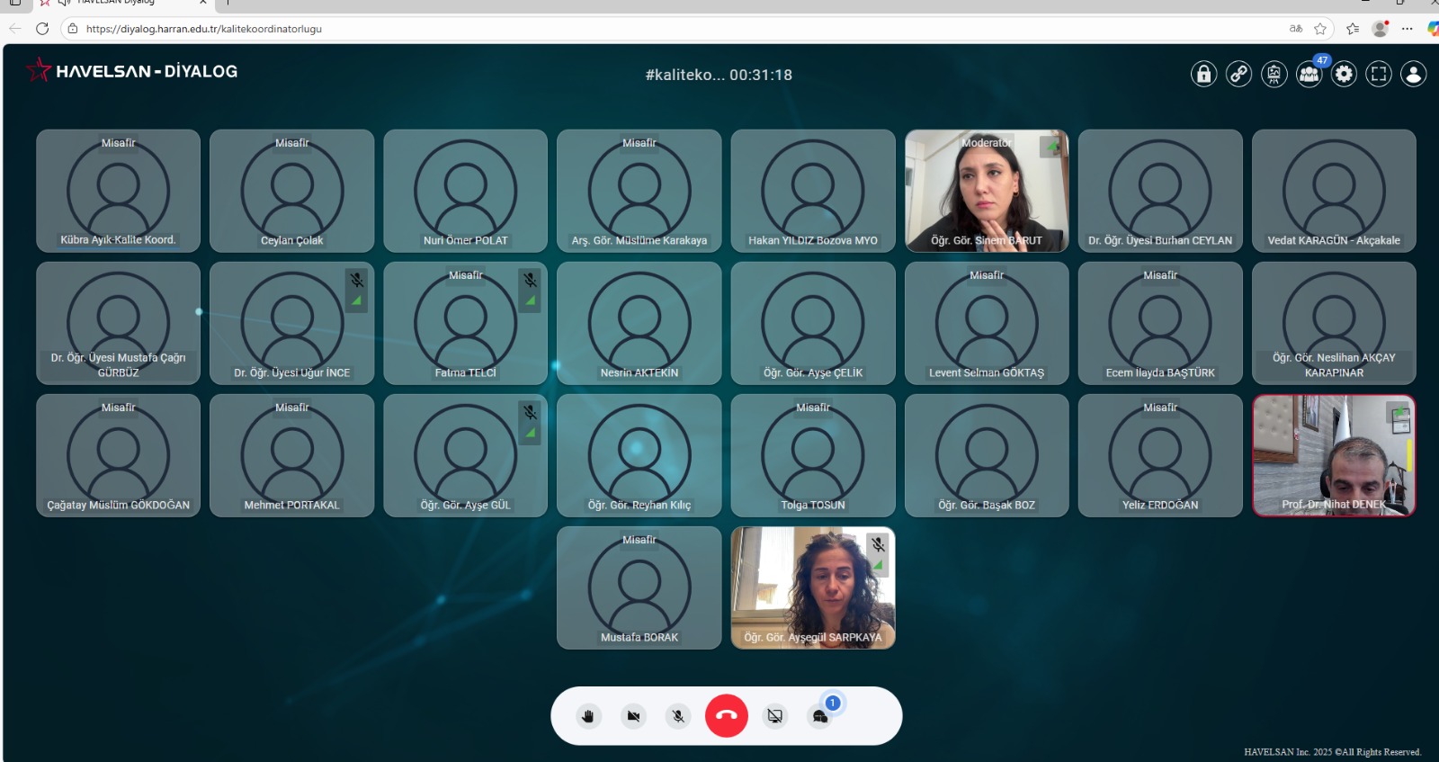 Harran Üniversitesi'nde Risk Analizi Eğitimi Gerçekleştirildi