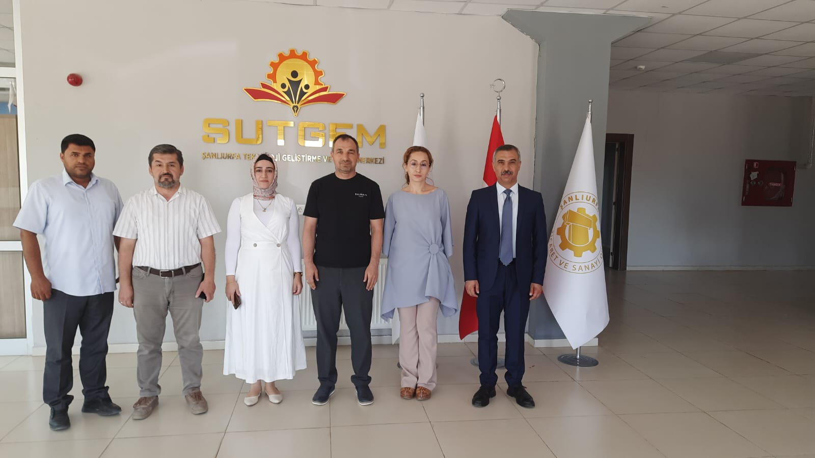 Meslek Yüksekokulumuz Yönetiminden ŞUTGEM'e Ziyaret
