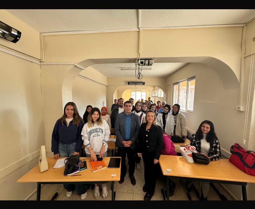 Yüksekokulumuzda Birecik Kaymakamı ile Ortak Ders Düzenlendi