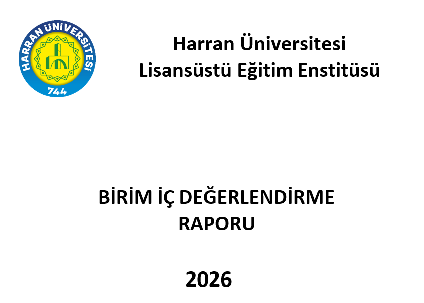 2025 BİRİM İÇ DEĞERLENDİRME RAPORU (BİDR)