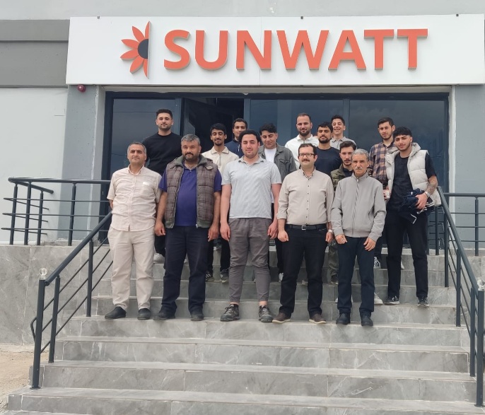 SUNWATT Güneş Paneli Fabrikası Ziyareti