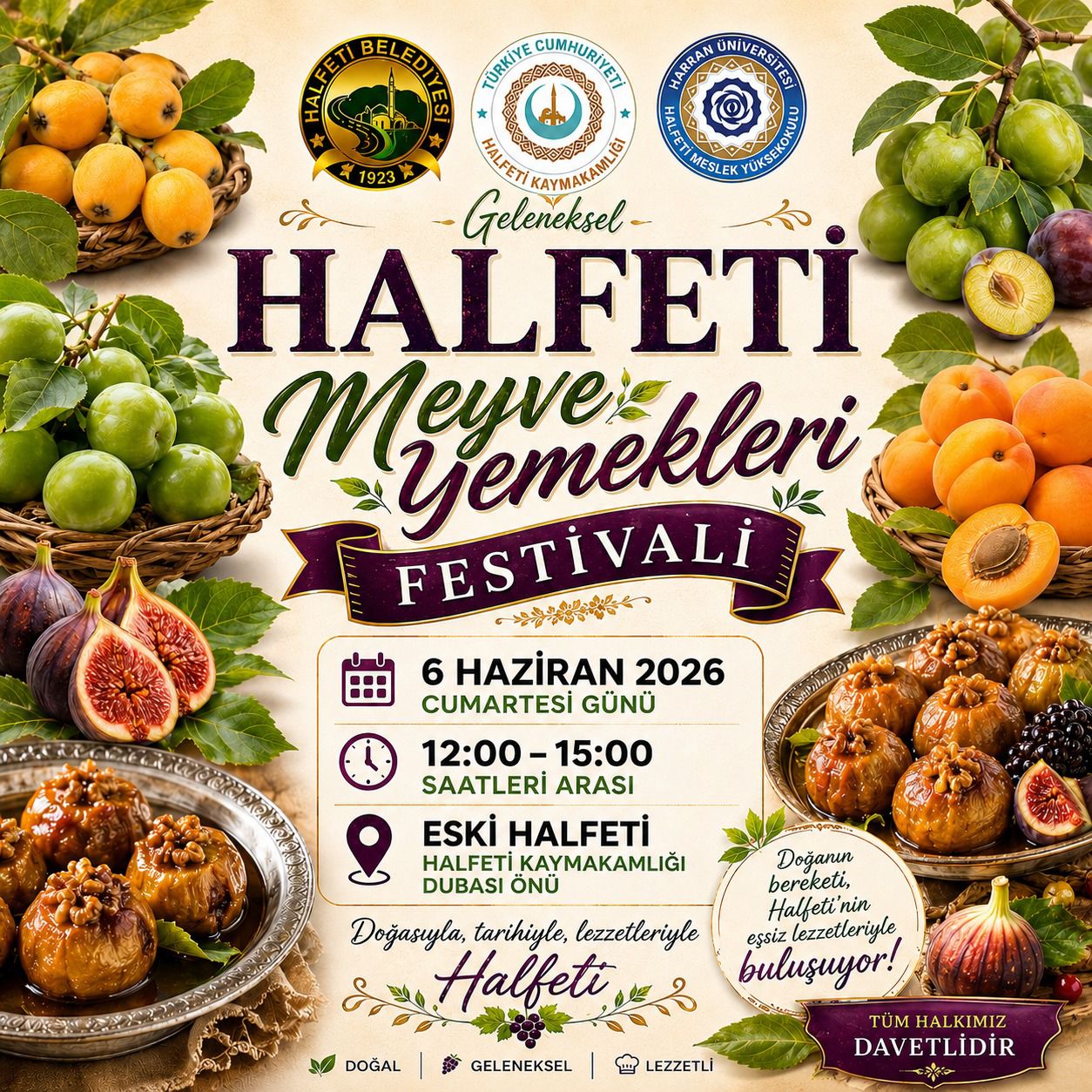 10. Meyve Yemekleri Festivali Gerçekleştirildi.