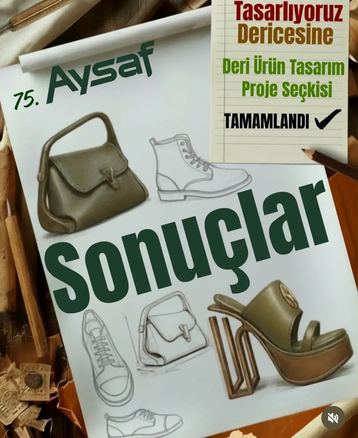 Öğrencilerimizin Deri Ürün Tasarımları 75. AYSAF Fuarı’nda Sergilenecek