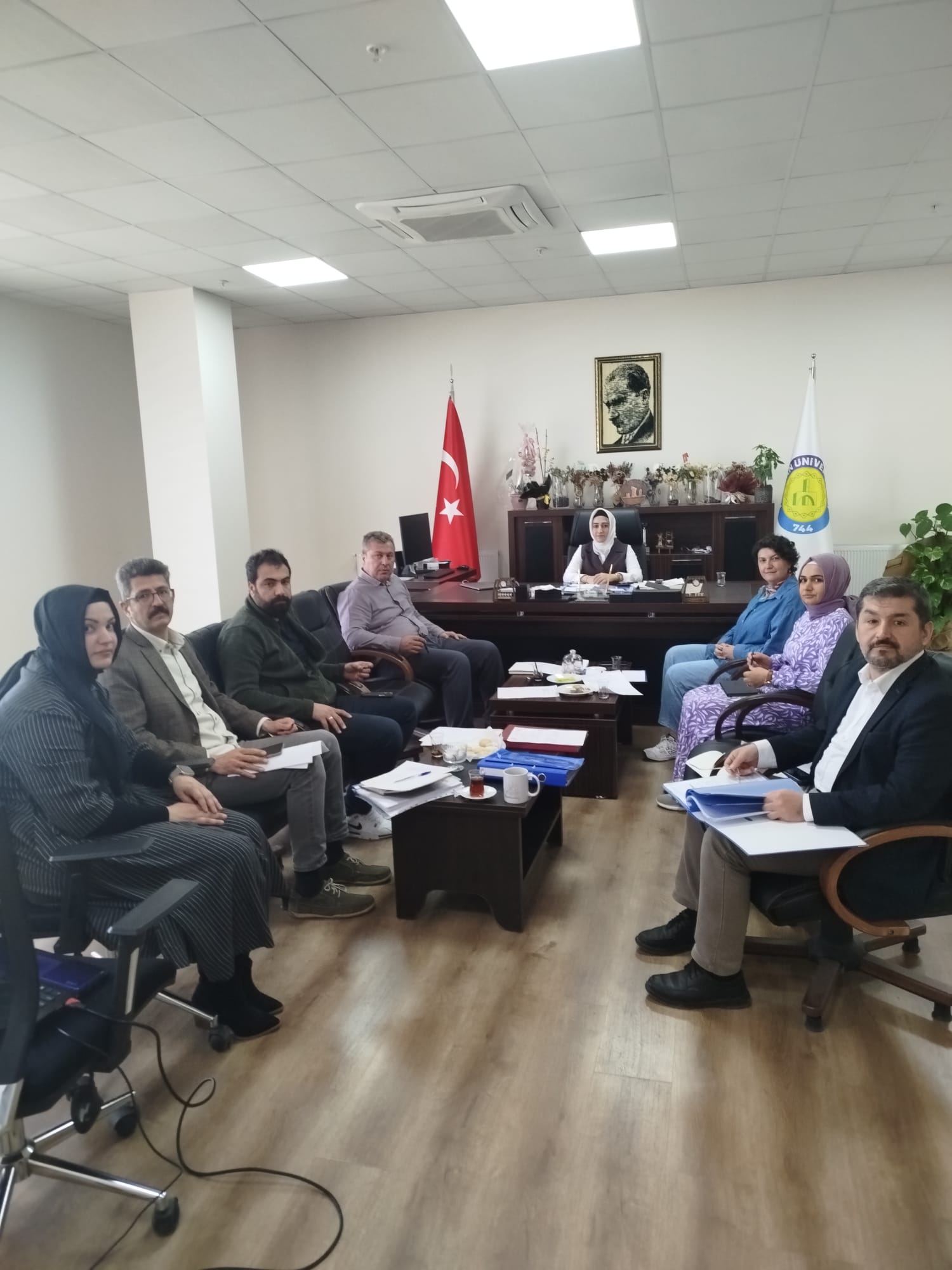 Meslek Yüksekokulumuzda Kalite Performans Toplantısı Gerçekleştirildi