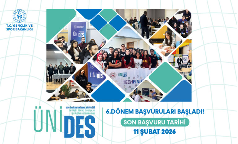 ÜNİDES 6. Dönem Başvuruları Başladı!