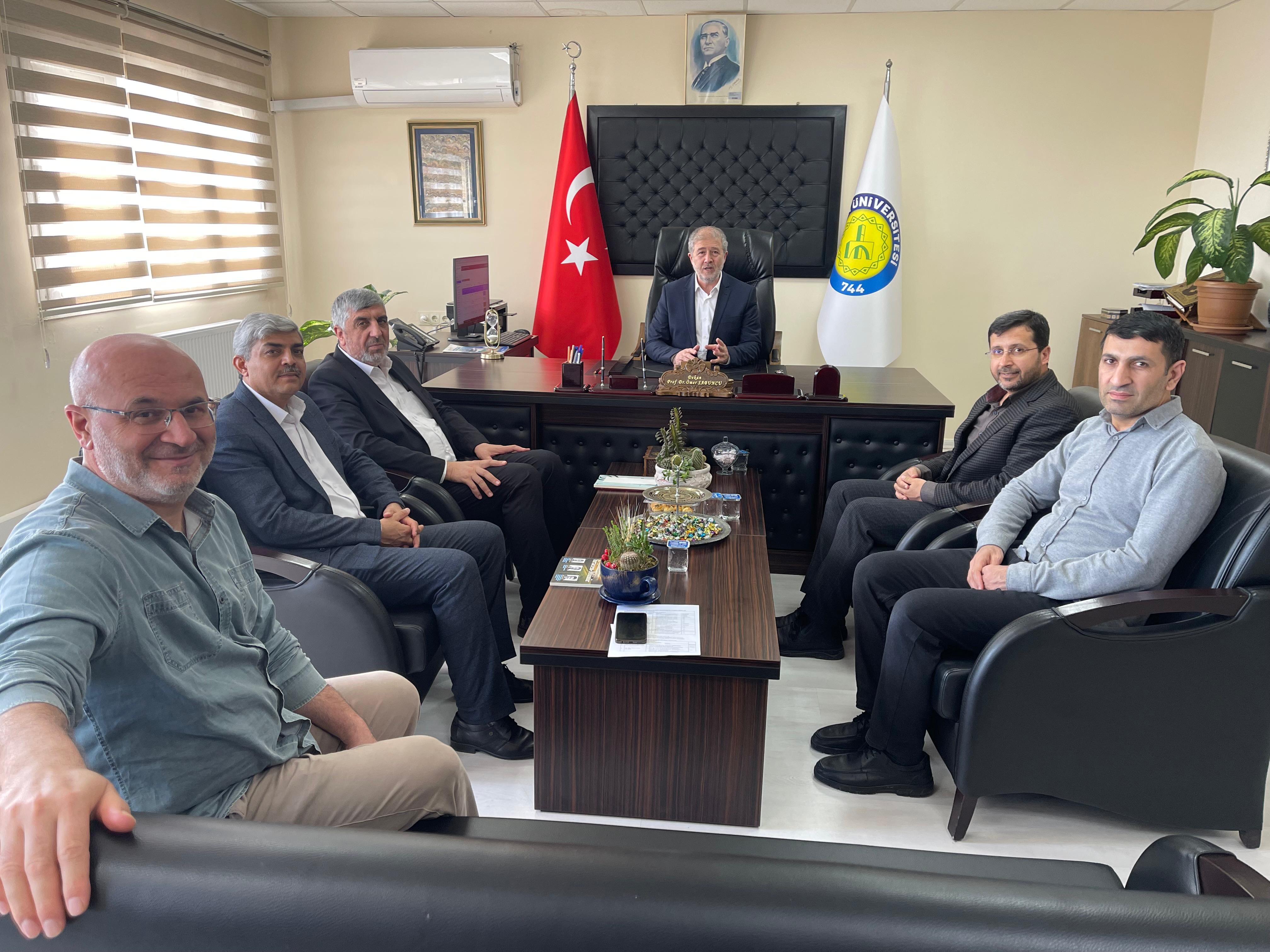 İl Müftüsü Ramazan Tolan’dan İlahiyat Fakültesine Veda Ziyareti