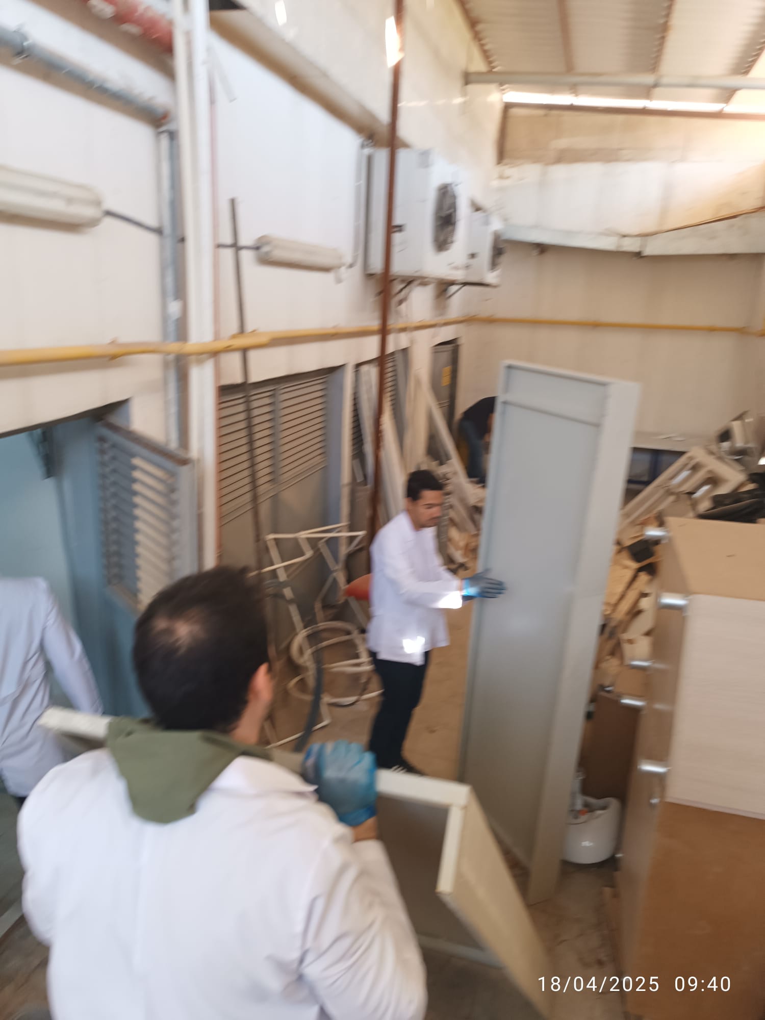 HÜBTAM’da Depo Temizliği ve Hurda Ayrıştırma Çalışması Gerçekleştirildi