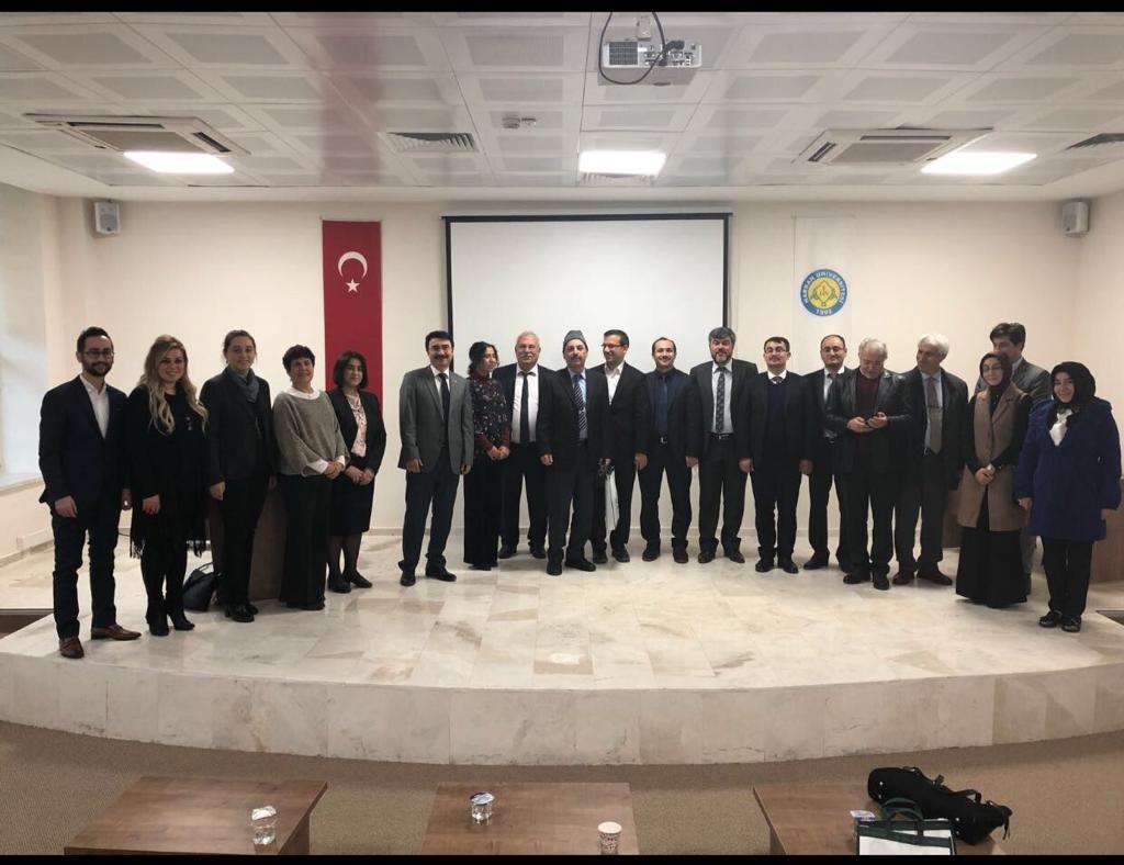 28 Aralık 2017 - Harran Üniversitesi 1. Uygulama ve Araştırma Merkezleri İstişare Çalıştayına Katılım