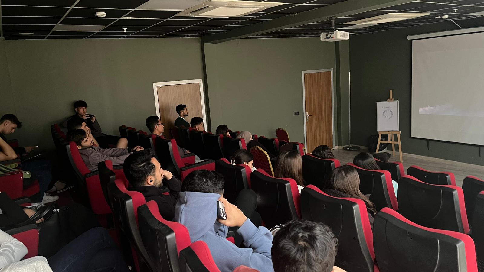 Öğrencilerimizin Talepleri Doğrultusunda Genç Ofis ile Sinema Etkinliği Düzenlendi