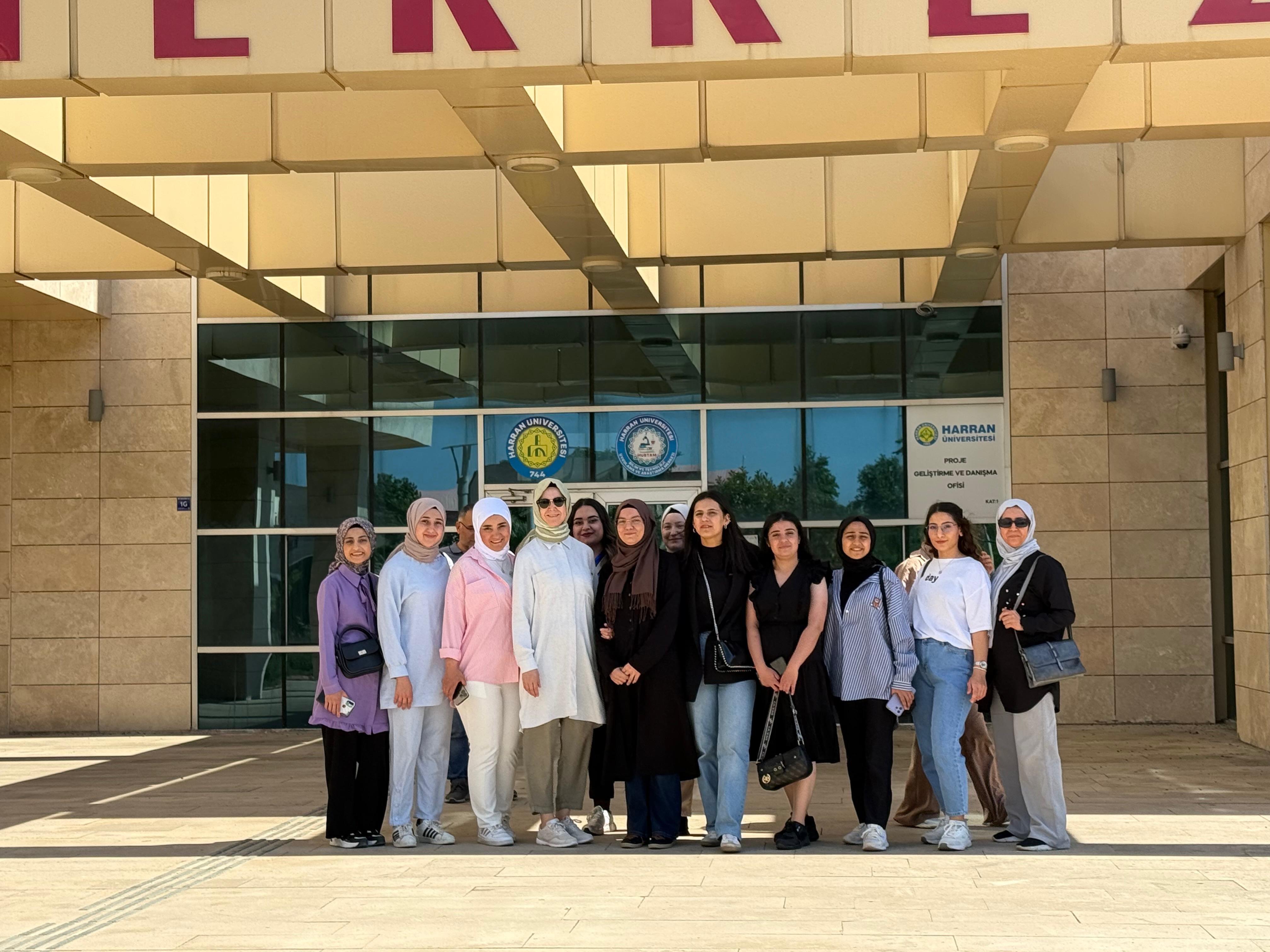 Harran Üniversitesi Siverek Meslek Yüksekokulu’ndan HÜBTAM’a Ziyaret