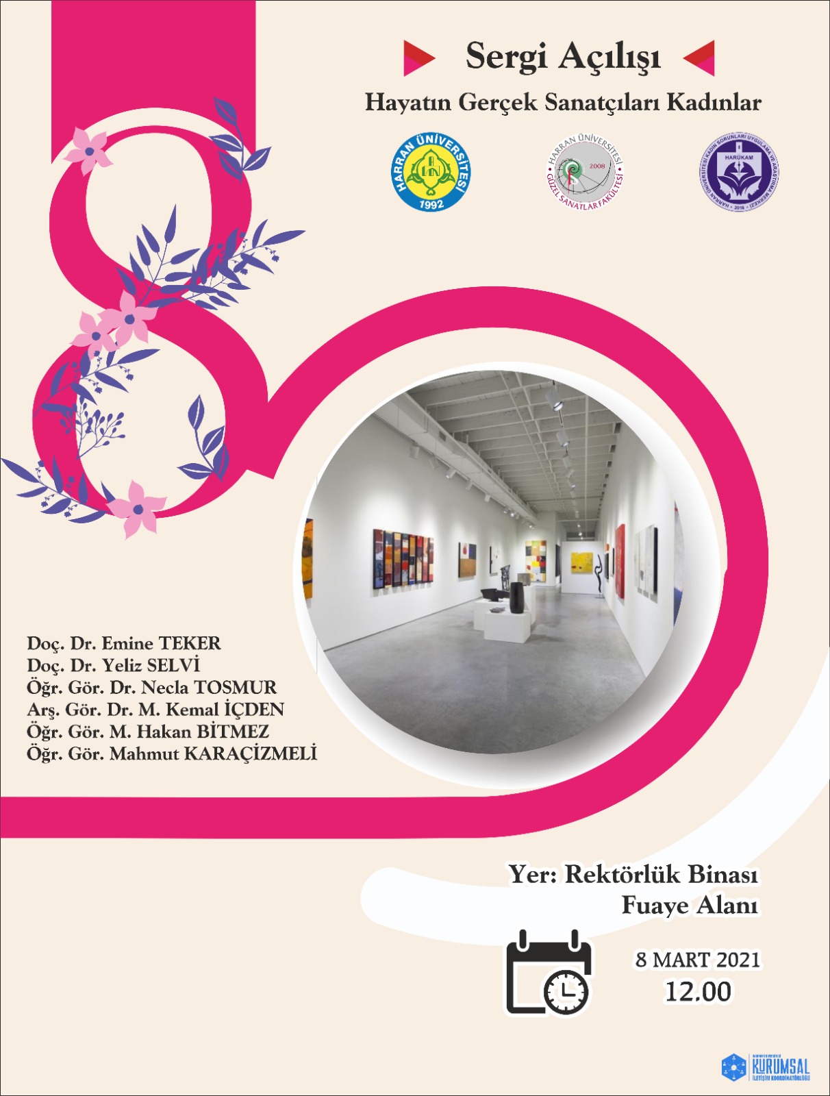 8 Mart 2021 - Hayatın Gerçek Sanatçıları Kadınlar