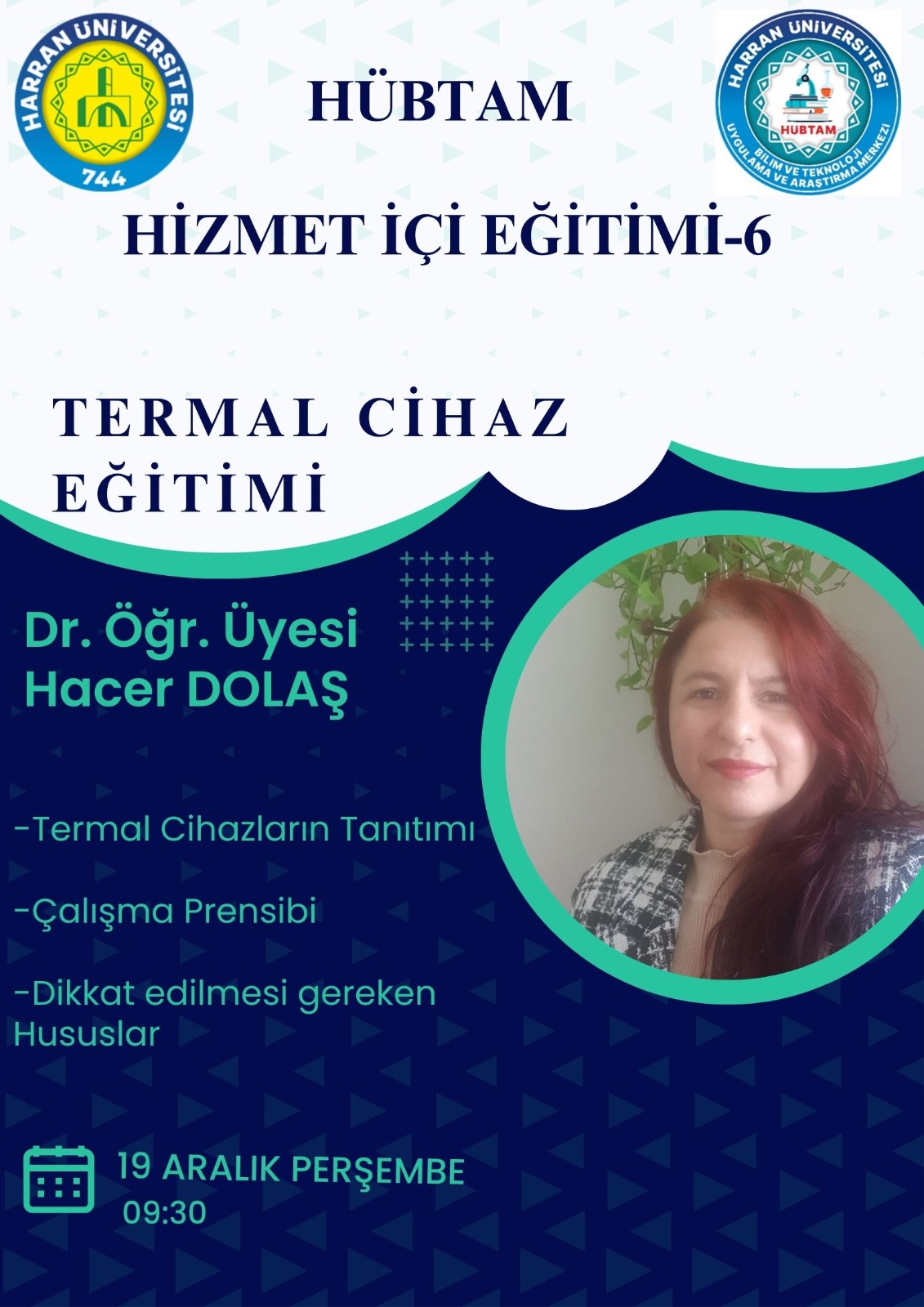 Termal Analiz Cihazları (TGA/DTA/DSC) Hizmet İçi Eğitim