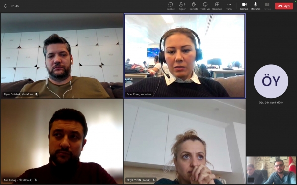 Yüksekokulumuz ve Vodafone Türkiye Çağrı Merkezi Tanışma Toplantısı