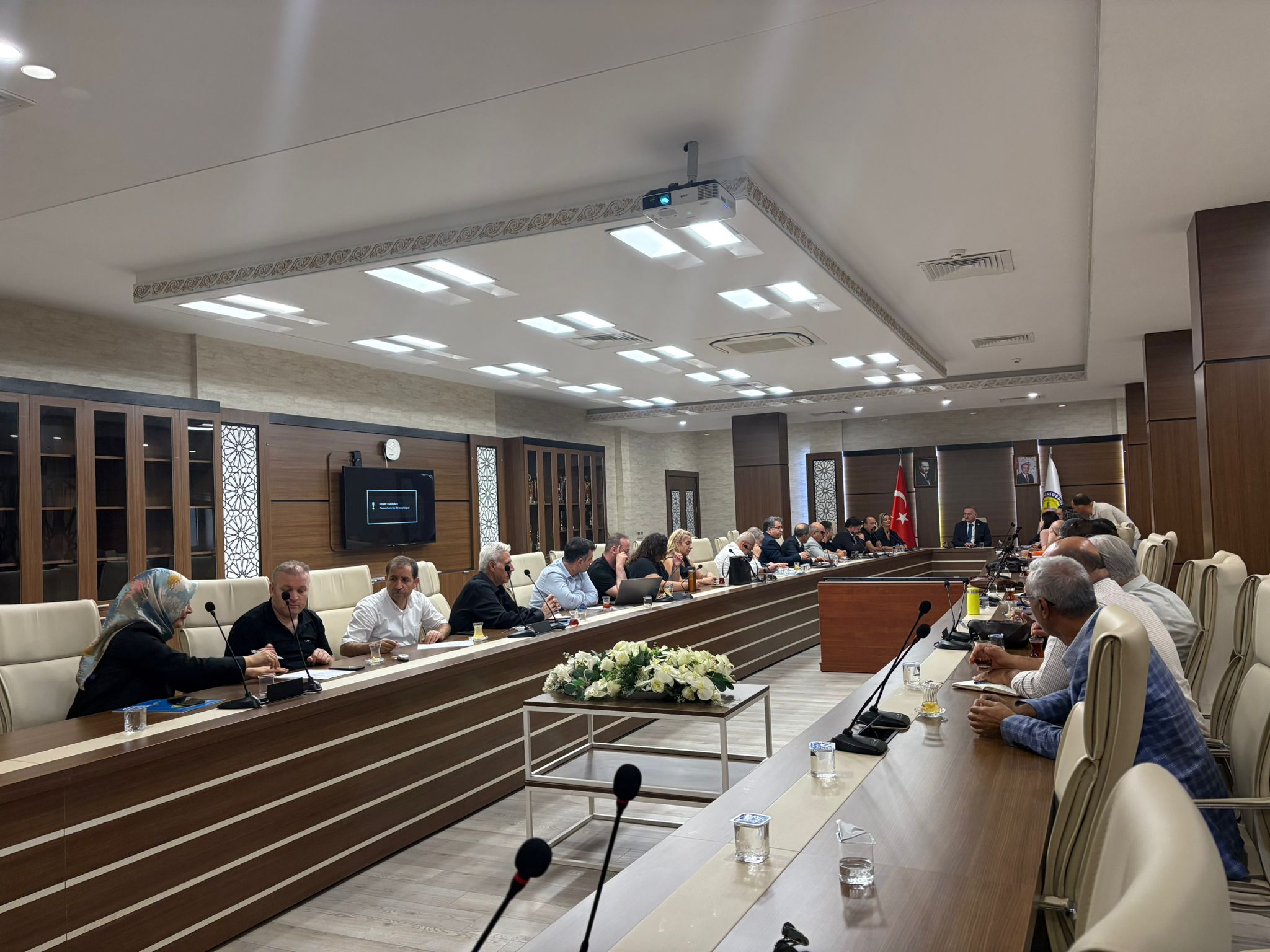 Harran Üniversitesi’nde TSE 1. Gözetim Tetkiki Kapanış Toplantısı Gerçekleştirildi