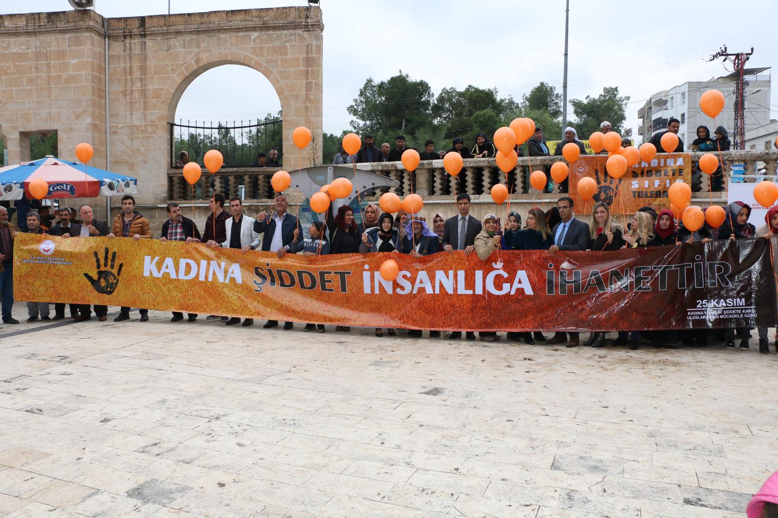 25 Kasım 2018 - “Kadına Yönelik Şiddetle Uluslararası Mücadele Günü Turuncu Balon Uçurma Etkinliği”