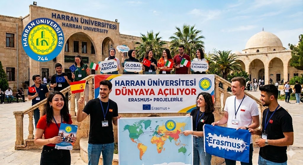 Adım Adım Daha İleriye-Harran Üniversitesi Erasmus+ Projeleriyle Dünyaya Açılıyor!
