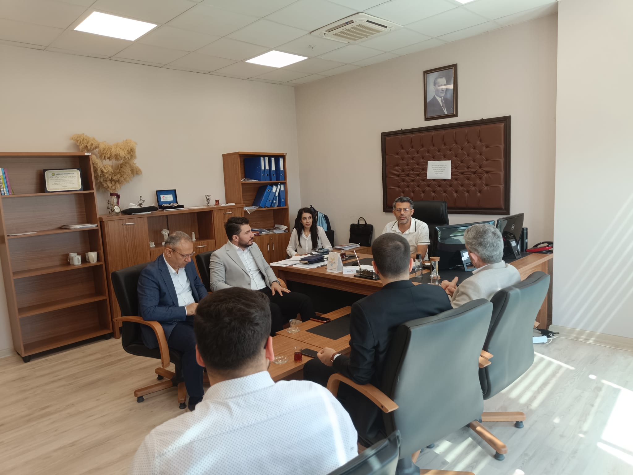 KUVEYT TÜRK KATILIM BANKASI YETKİLİLERİ FAKÜLTEMİZİ ZİYARETTE BULUNDU