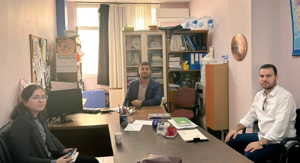 Toplumsal Katkı Çalışmaları Kapsamında Ziraat Fakültesi Dekan Yardımcısı Dr. Öğr. Üyesi Eray Şimşek'i Ziyaret