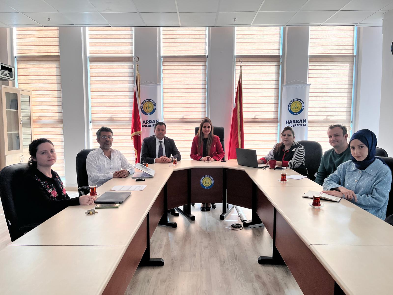 ŞANLIURFA TİCARET VE SANAYİ ODASI BAŞKANLIĞI İLE PROJE İSTİŞARE TOPLANTISI GERÇEKLEŞTİRİLDİ