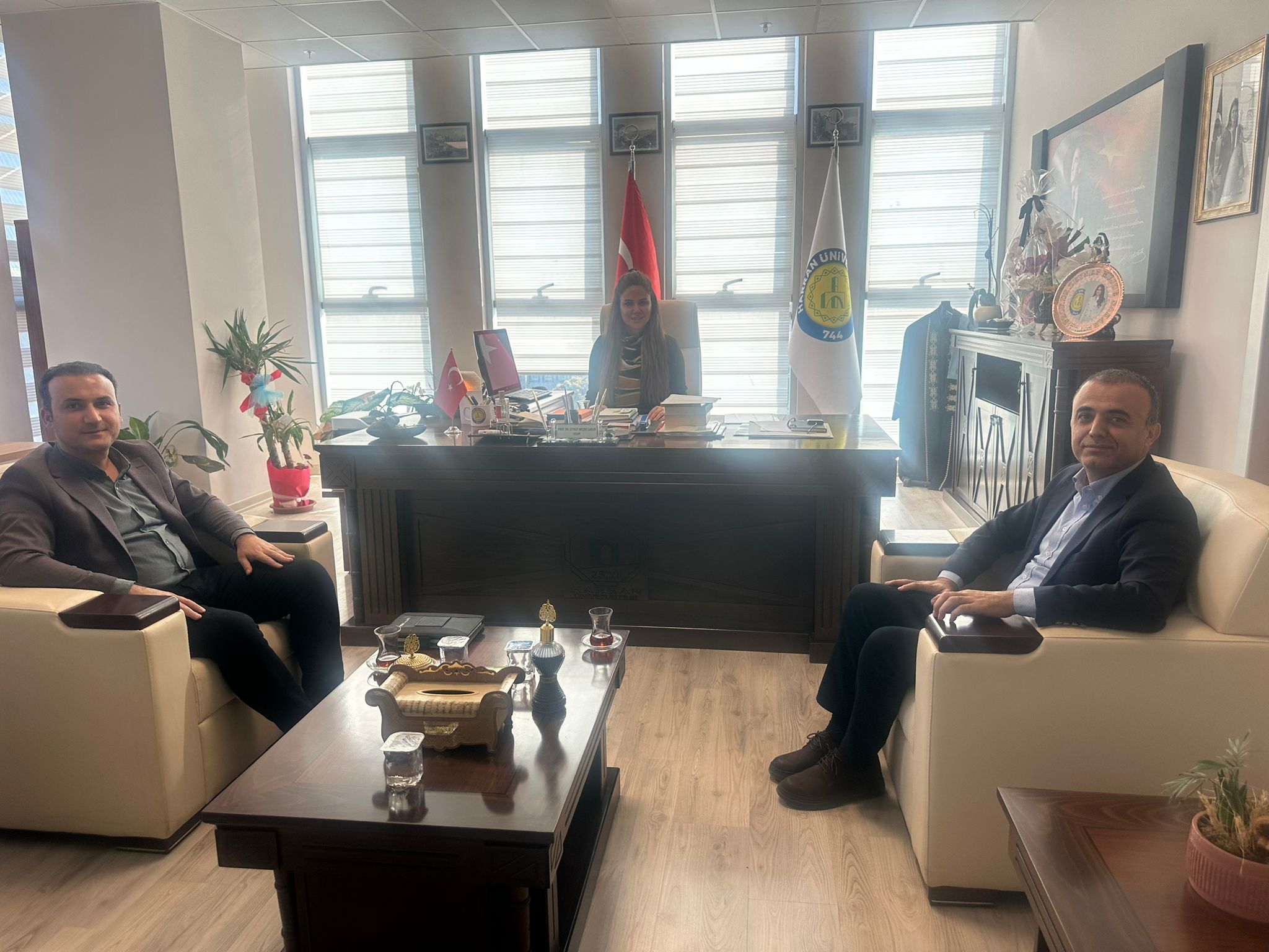 TÜRKİYE İŞ BANKASI ŞANLIURFA ŞUBESİ MÜDÜRÜ’NDEN FAKÜLTEMİZE ZİYARET