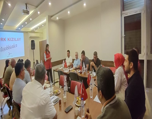 TÜRKİYE KIZILAY DERNEĞİ AFET YÖNETİMİ VE İKLİM DEĞİŞİKLİĞİ GENEL MÜDÜRLÜĞÜ TOPLANTISI