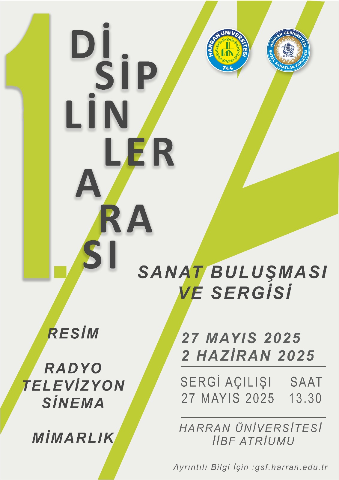 Güzel Sanatlar Fakültesi I. Disiplinlerarası Sanat Buluşması ve Sergisi Gerçekleştirildi