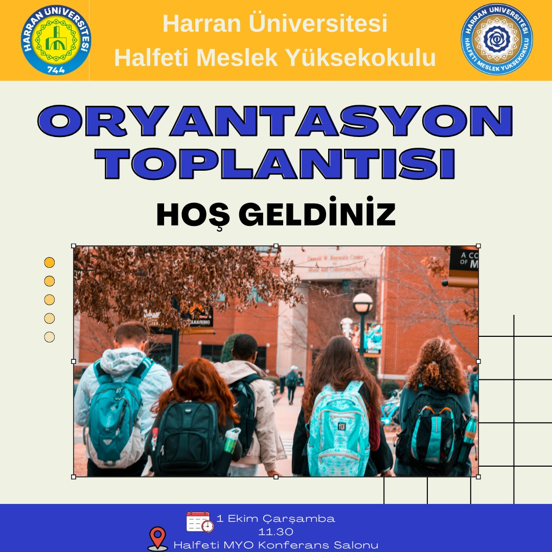 Yüksekokulumuzda 1. Sınıf Öğrencilerimize Oryantasyon Programı Gerçekleştirildi