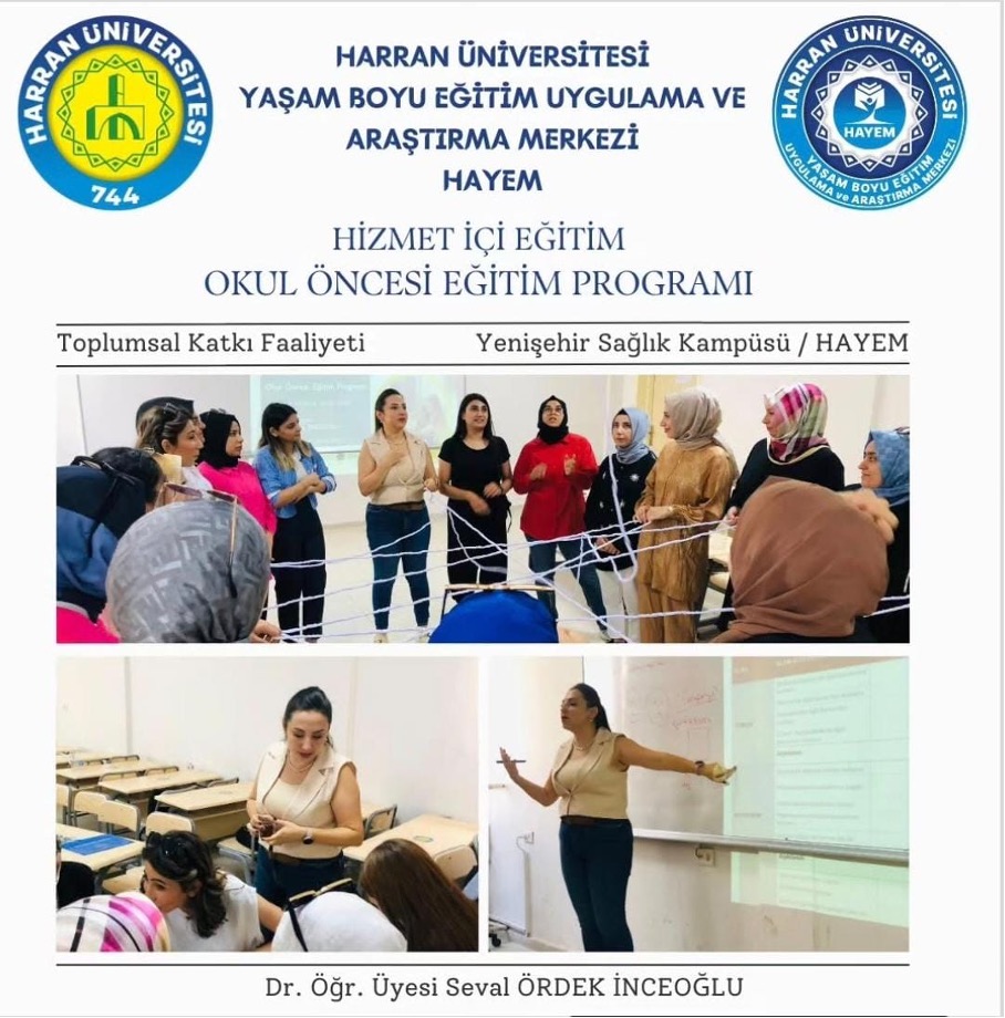 Ana Okulu Personellerine Eğitim Verildi