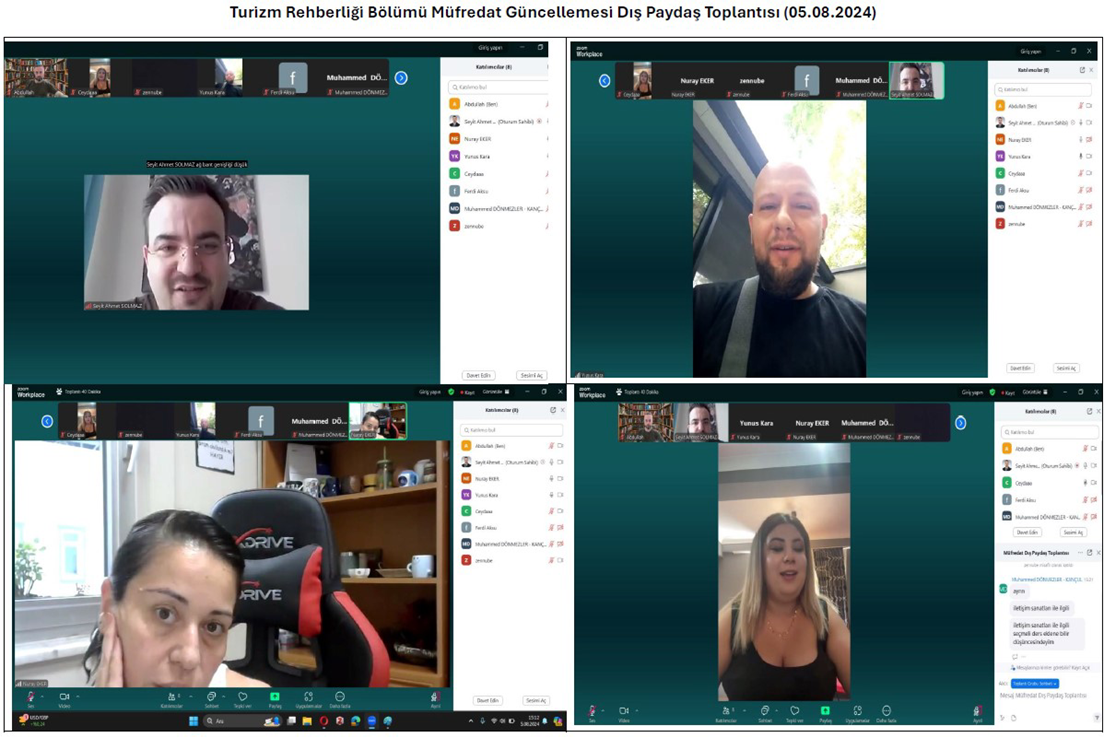 Turizm Rehberliği Bölümünde Akreditasyon Hazırlıkları