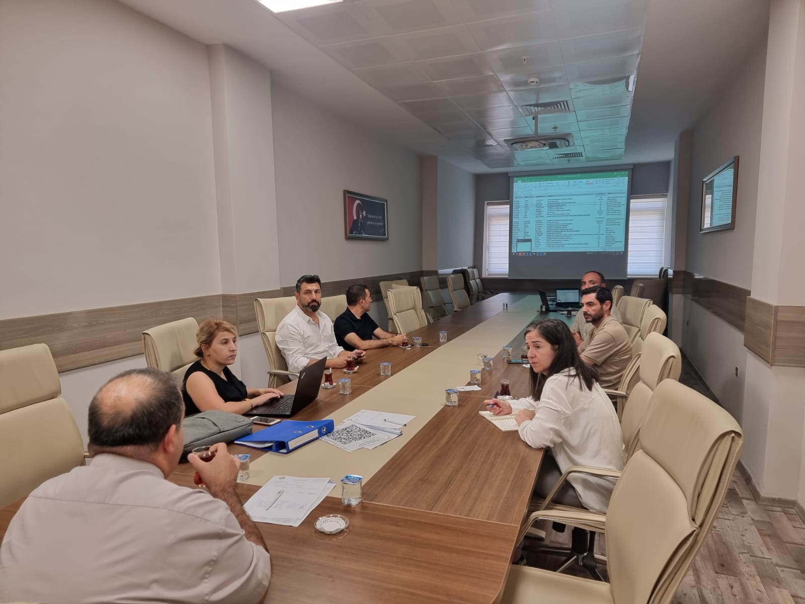 Akreditasyon Öz Değerlendirme Raporundaki Gelişmeler Rektörlüğümüzce Değerlendirilmiştir