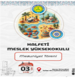 Halfeti Meslek Yüksekokulumuzda Mezuniyet Töreni Gerçekleştirildi