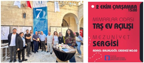 Mimarlık Haftası, Taş Ev ve Öğrenci Projeleri Sergisi Açılışıyla Başladı