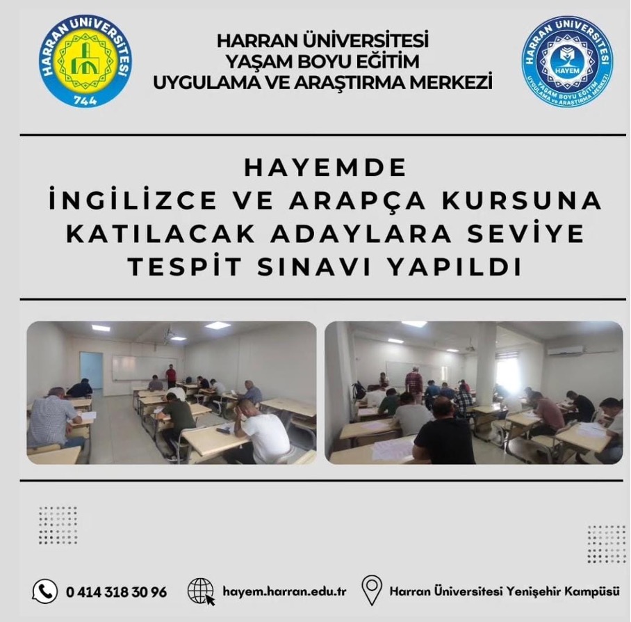 Dil Eğitimi Seviye Tespit Sınavı