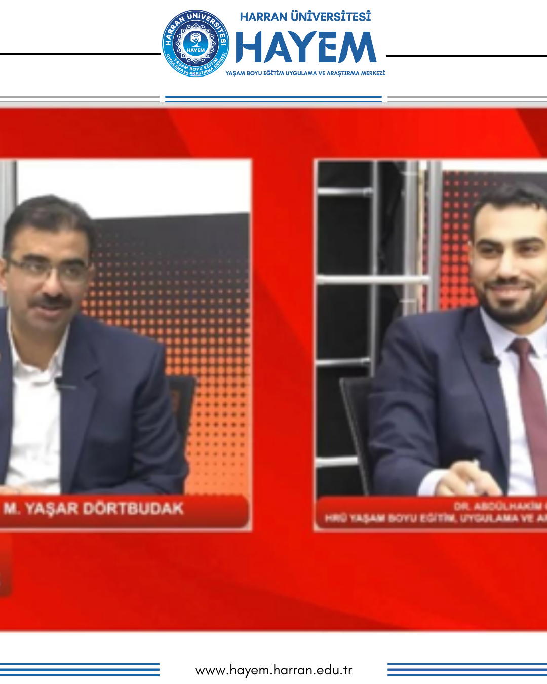 HAYEM Müdürümüz Edessa TV'nin Konuğu Oldu