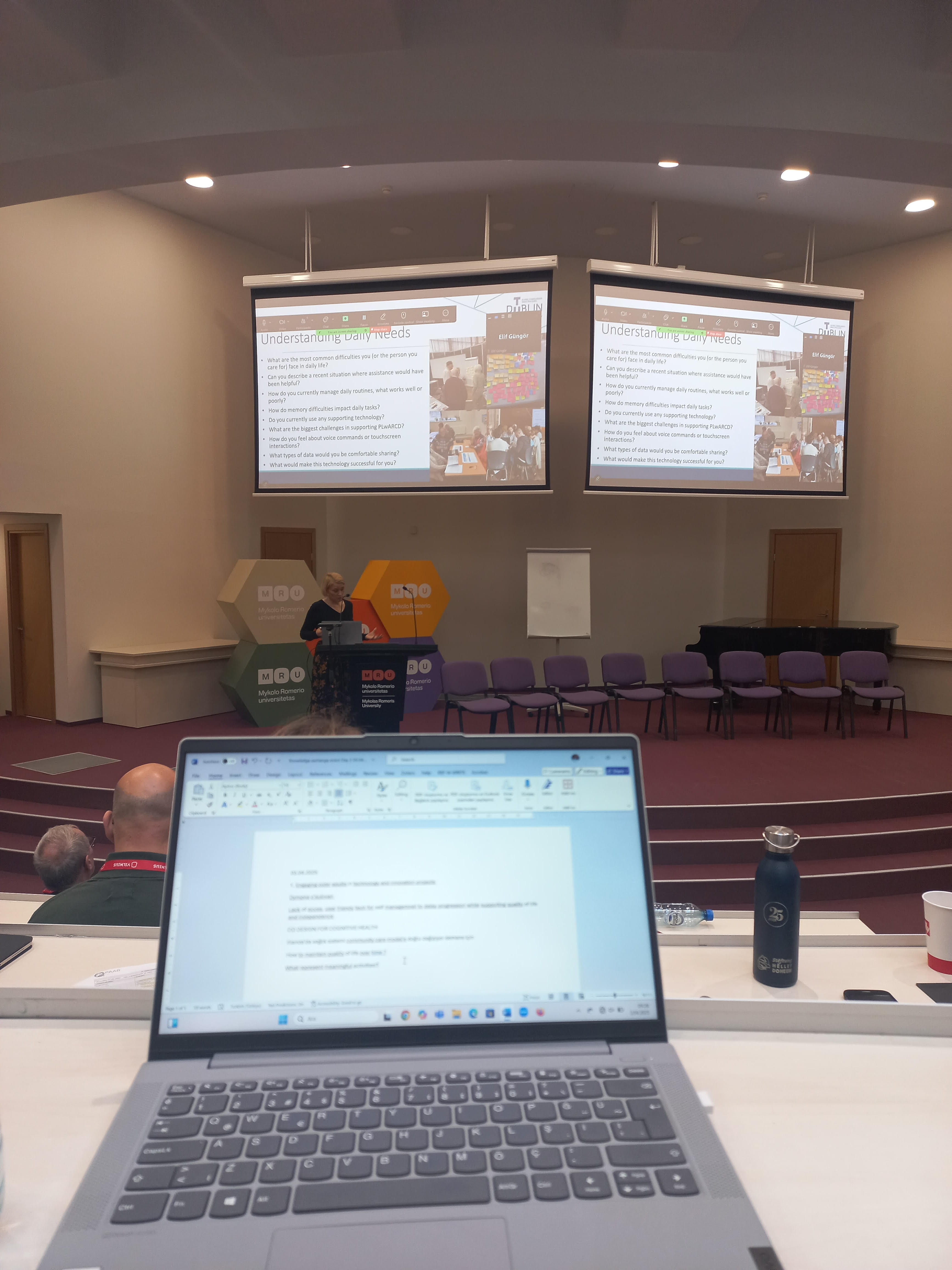 Arş. Gör. Ayşenur Şener, Litvanya’da Gerçekleştirilen COST Knowledge Exchange Etkinliğine Katıldı