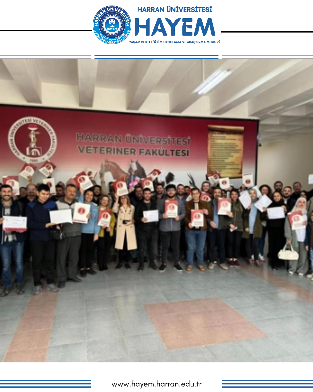 Deney Hayvanları Kullanım Eğitimi Sertifika Takdimi Yapıldı