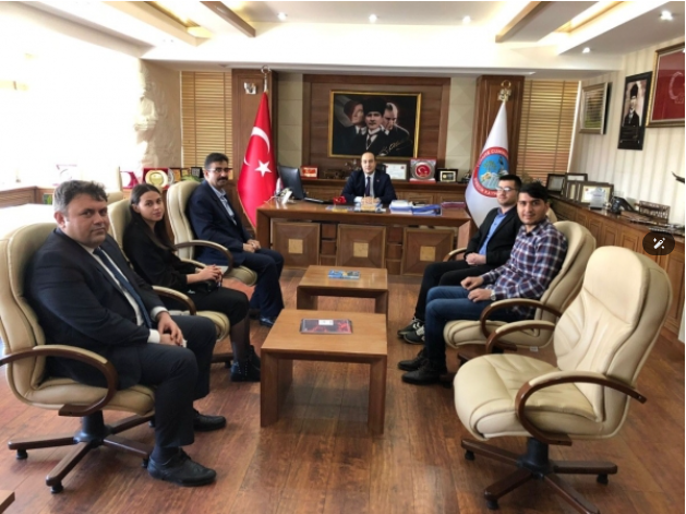 Yeni Açılan Laborant ve Veteriner Sağlık Programımız ile İlgili Birecik Kaymakamlığına Ziyaret