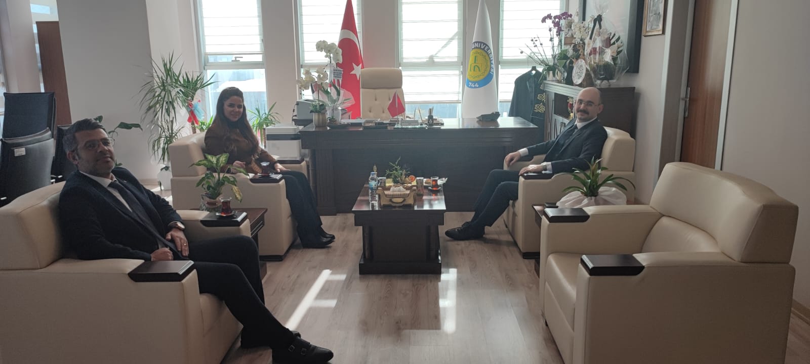 ŞANLIURFA VALİ YARDIMCISI AHMET FATİH SUNGUR'DAN FAKÜLTEMİZE ZİYARET